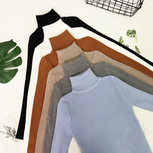 Load image into Gallery viewer, Womens Sweaters 2020 Winter Tops Turtleneck Sweater Women Thin Pullover Jumper Knitted Sweater Pull Femme Hiver Truien Dames New