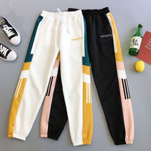 Load image into Gallery viewer, Hip Hop Women Casual Trousers Black Loose Streetwear Pants High Waist Pockets Trousers Female Plus Size Sport Pants 5XL