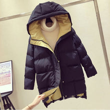 Load image into Gallery viewer, 2020 Winter Women Jacket Long Hooded Cotton Padded Female Coat High Quality Warm Outwear Womens Parka Manteau Femme Hiver P787