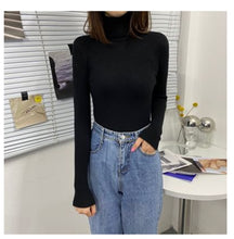 Load image into Gallery viewer, Women Sweaters 2020 Autumn Winter Tops Korean Slim Women Pullover Knitted Sweater Jumper Soft Warm Pull Femme