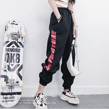 Load image into Gallery viewer, Plus Size Baggy Harem Pants Women Breathable Quick Dry Leisure Summer Soft Sweatpants Women High Waist Long Harajuku Trousers
